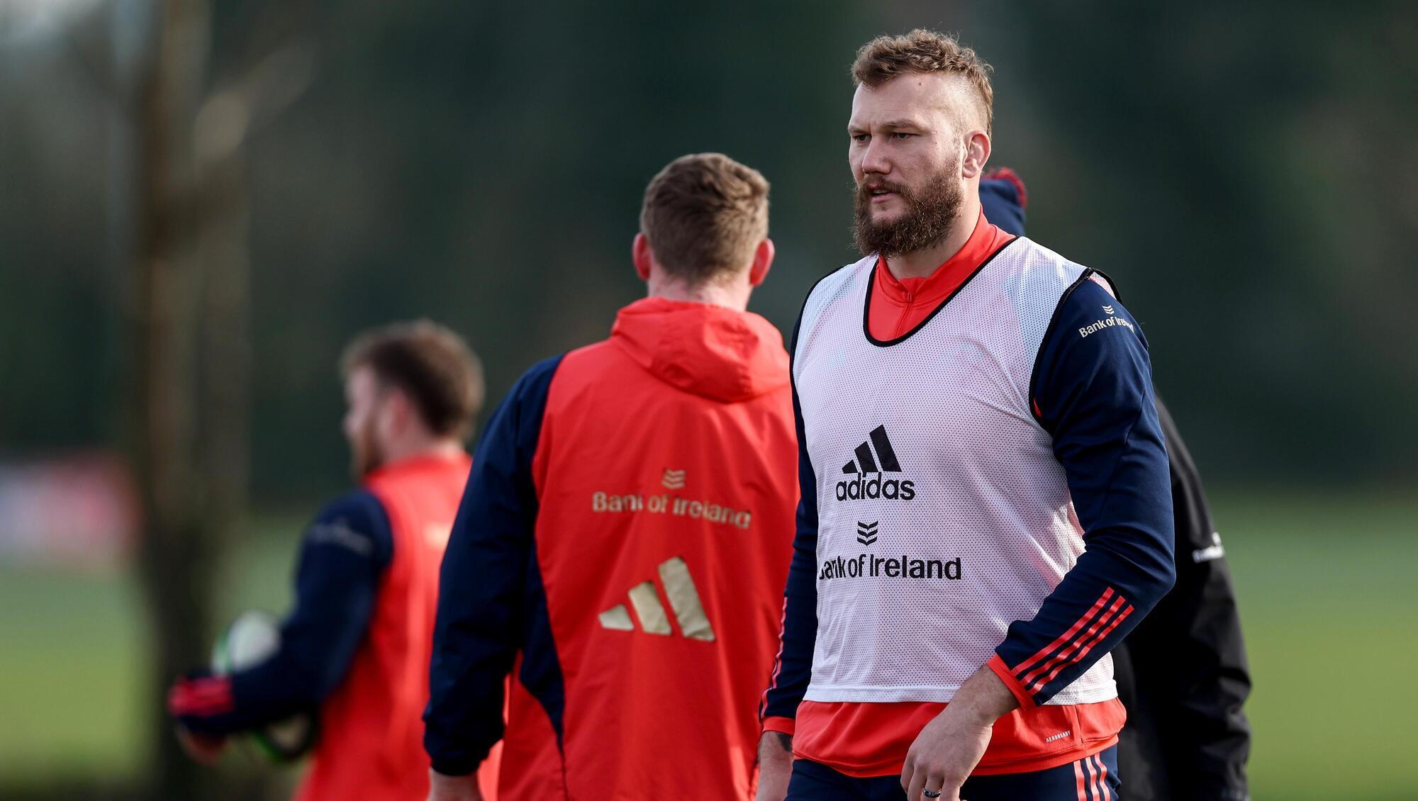 Graham Rowntree: RG Snyman close to Munster return