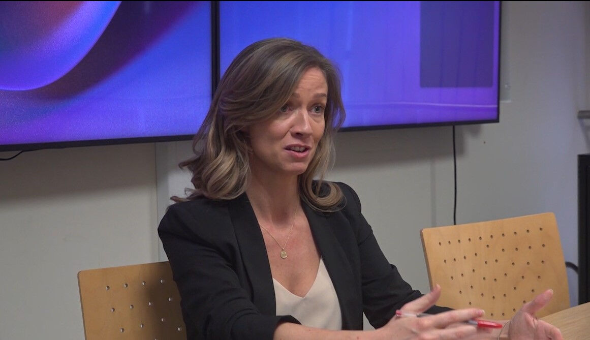 The 'Irish Examiner' reported that Cork South-West TD Holly Cairns has shut her Bandon constituency office after a security review. Picture; Grainne Ni Aodha/PA