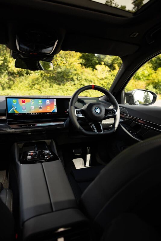 New BMW i5 stylish interior New BMW i5 stylish interior