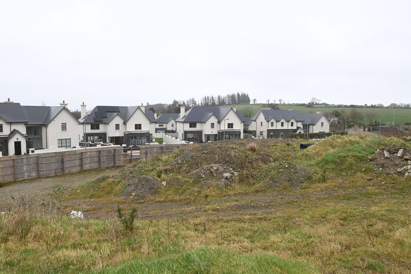 Remaining site of over six acres. Pic: Larry Cummins 