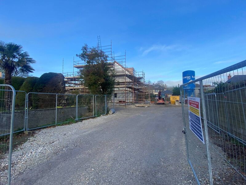Hettyfield Gardens Douglas under construction, with most houses already sold
