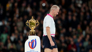 World Cup final referee Wayne Barnes received death threats during the tournament in France last year (David Davies/PA)