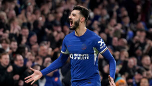 Chelsea striker Armando Broja has been linked with a deadline-day move to West London neighbours Fulham (Bradley Collyer/PA)