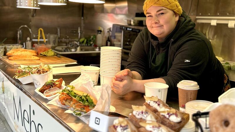 Restaurant Review: Meb’s vegan stall at Douglas Farmer's Market makes the case for life after meat Restaurant Review: Meb’s vegan stall at Douglas Farmer's Market makes the case for life after meat