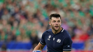 Blair Kinghorn is out of Scotland’s first two Six Nations matches (Adam Davy/PA)