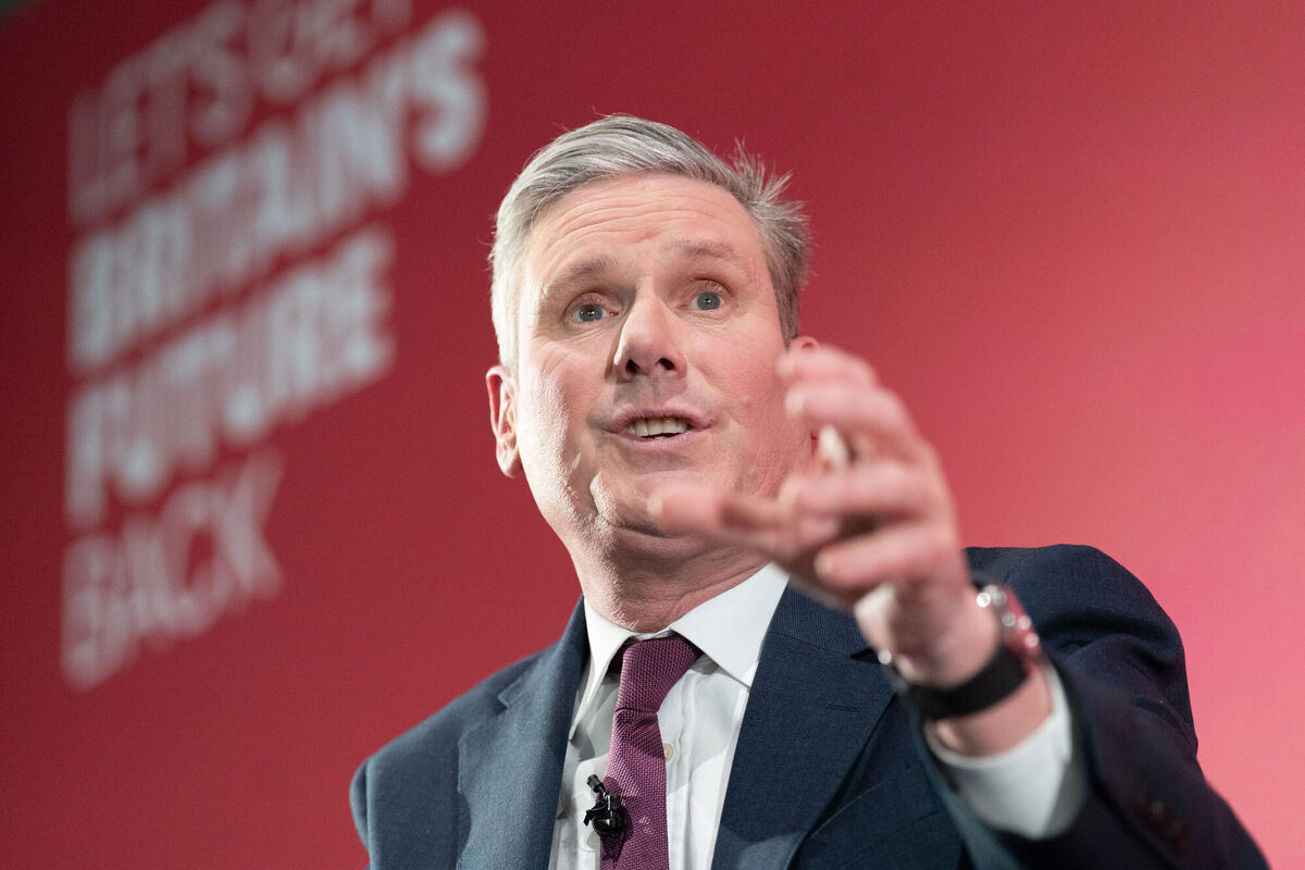 Keir Starmer said Labour would keep a tight rein on British government finances. Picture: Stefan Rousseau/PA Wire Keir Starmer said Labour would keep a tight rein on British government finances. Picture: Stefan Rousseau/PA Wire