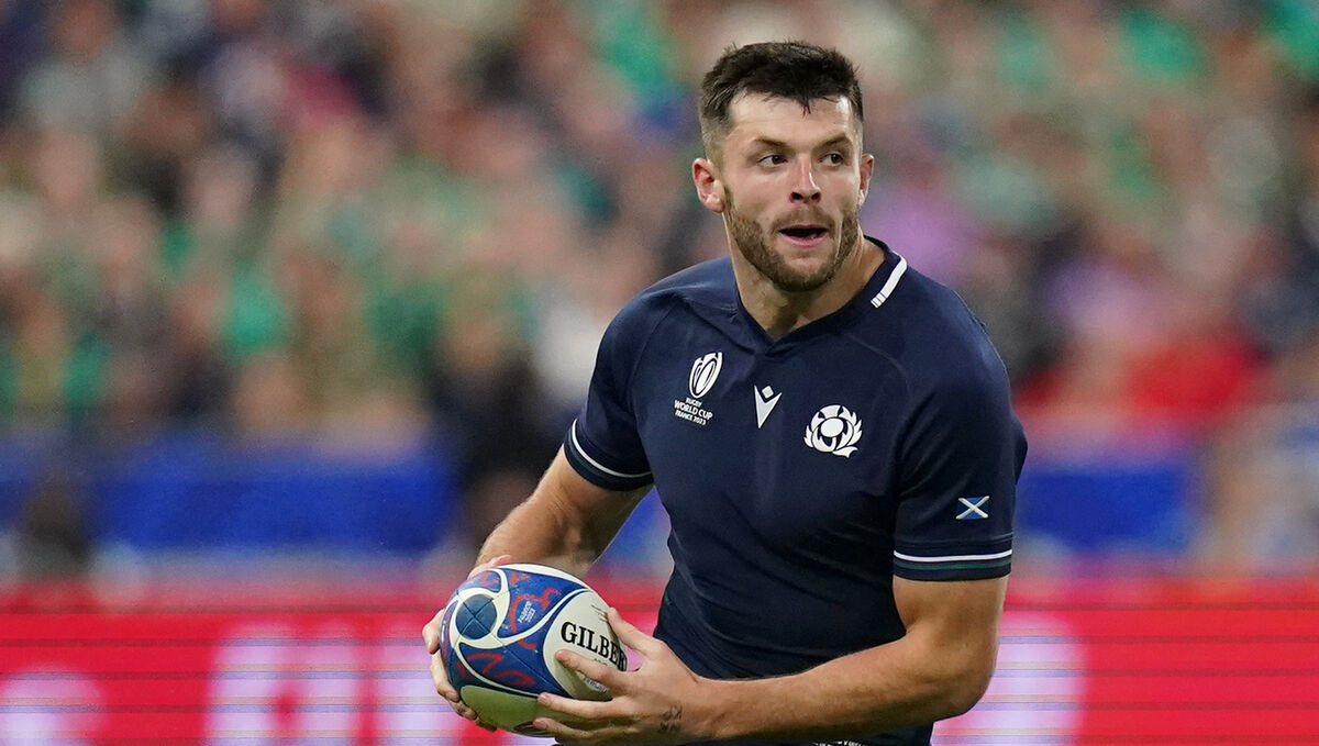 BLAIR KINGHORN: Kinghorn has responded superbly, fitting in seamlessly to life in the south of France and making the No 15 jersey his own - which makes his absence for the opening two games a blow for both himself and Gregor Townsend. BLAIR KINGHORN: Kinghorn has responded superbly, fitting in seamlessly to life in the south of France and making the No 15 jersey his own - which makes his absence for the opening two games a blow for both himself and Gregor Townsend.