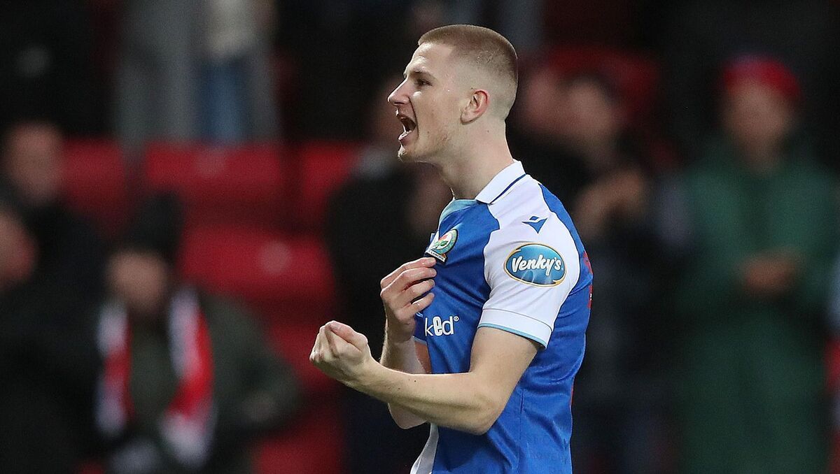 Blackburn Rovers' Adam Wharton Blackburn Rovers' Adam Wharton
