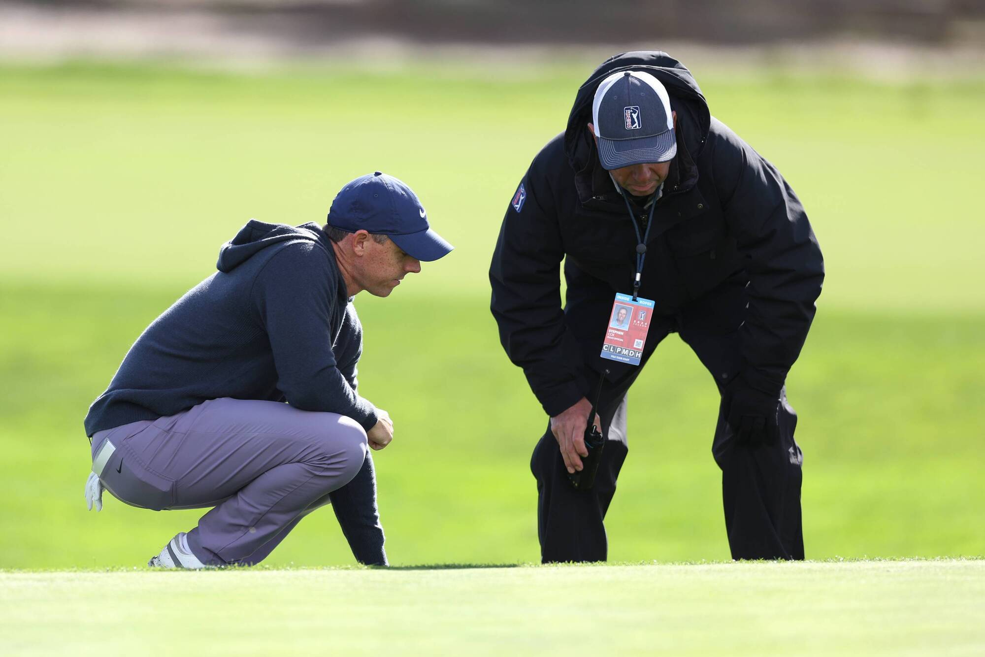 Rule change costs McIlroy two-shot penalty at Pebble Beach