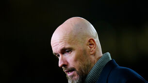 Erik ten Hag wanted another striker in January (Nick Potts/PA)