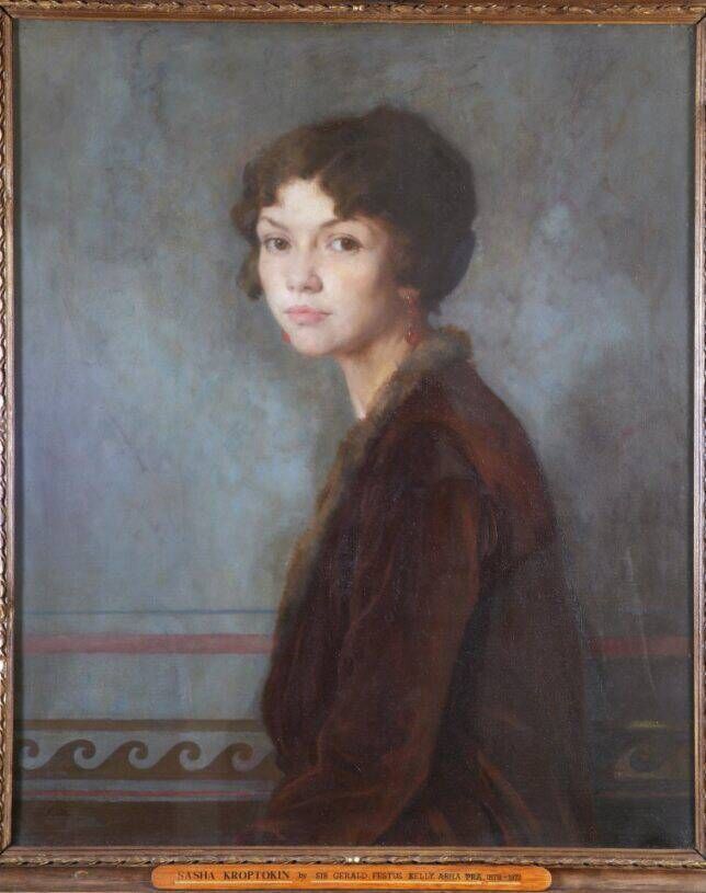 Sasha Kroptokin's portrait in the Crawford Gallery Sasha Kroptokin's portrait in the Crawford Gallery