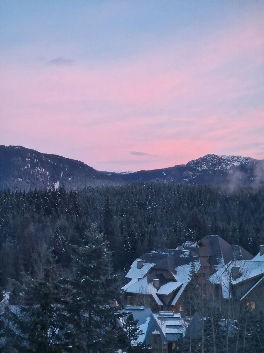 Whistler at sunrise Whistler at sunrise