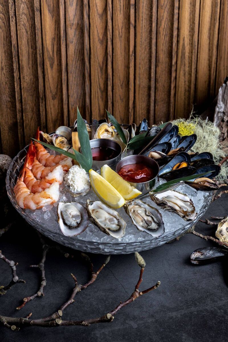 Seafood at Wild Blue, Whistler Seafood at Wild Blue, Whistler