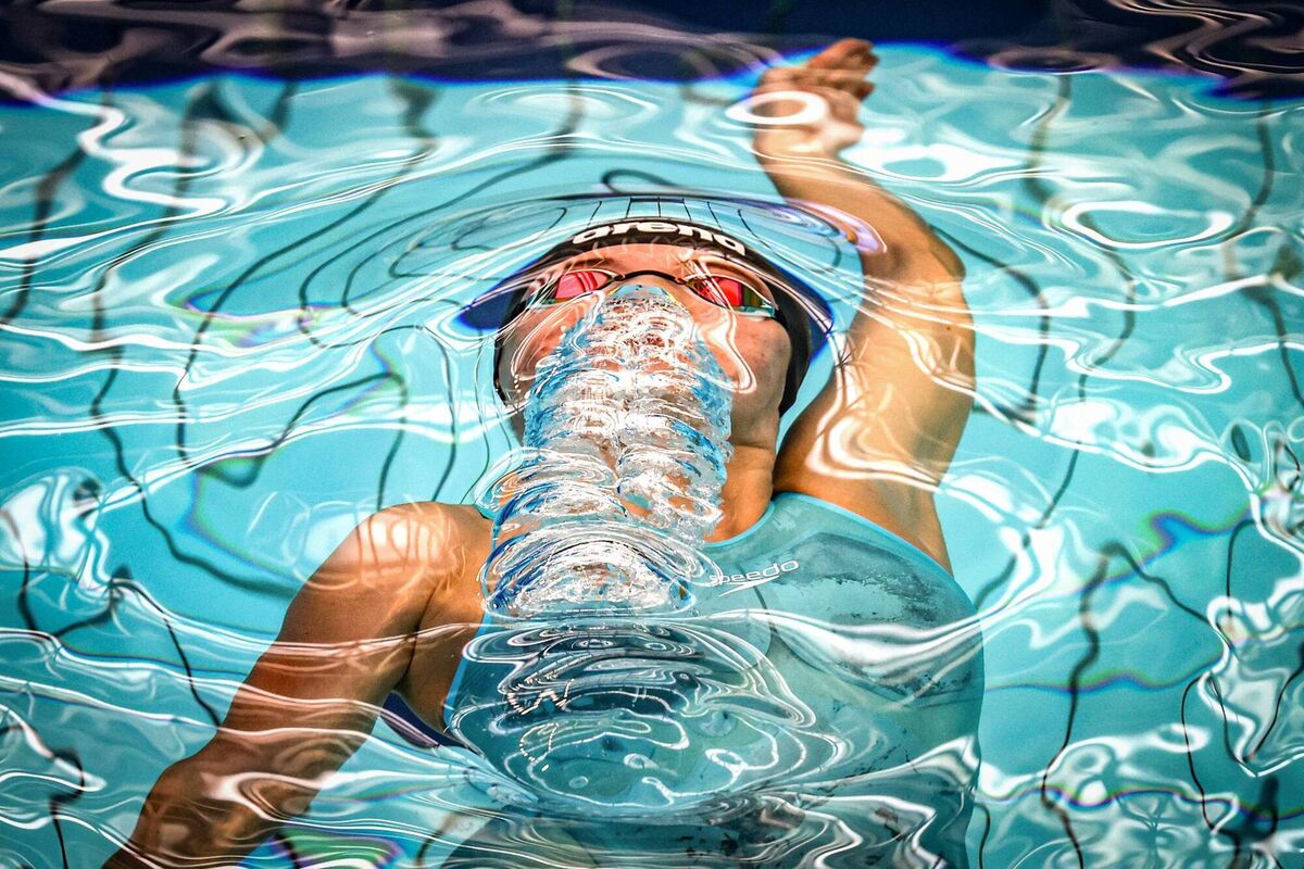  Ireland’s Maria Godden in action during the Women’s 50m backstroke heats at the European Under-23 Swimming Championships, National Aquatic Centre, Dublin. Picture: Bryan Keane/Inpho Photography