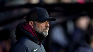 Liverpool manager Jurgen Klopp knows the pressure is on his side to win all their remaining games (Andrew Matthews/PA)