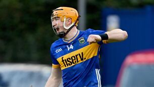<p>POACHER: Jake Morris of Tipperary celebrates after scoring his side's second goal. Pic: Tyler Miller, Sportsfile</p>