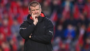 <p>Munster head coach Graham Rowntree before the international rugby friendly against Crusaders. Picture: Sam Barnes/Sportsfile</p>