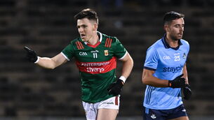 <p>NO GETTING AHEAD OF THEMSELVES: Mayo manager Kevin McStay is delighted with Mayo's late winner while Dublin manager Dessie Farrell is not hitting the panick button. Pic: Stephen McCarthy/Sportsfile</p>