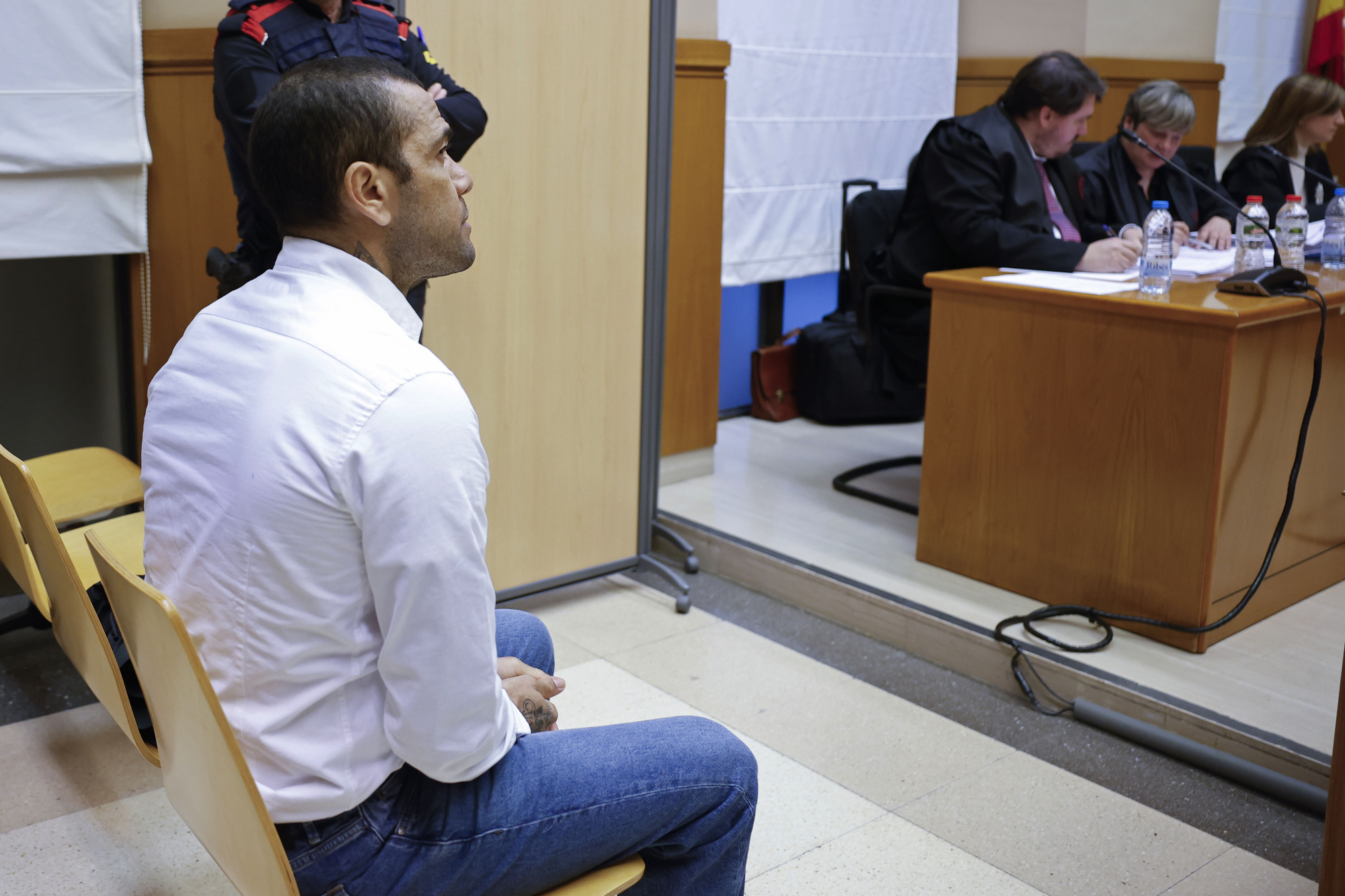 Brazilian footballer Dani Alves goes on trial in Spain accused of sexual assault