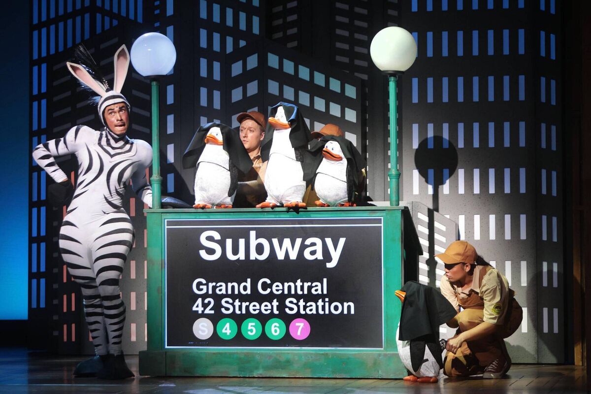 Madagascar The Musical is a co-production with Theatre Royal Plymouth and Selladoor Worldwide. Picture: Mark Dawson
