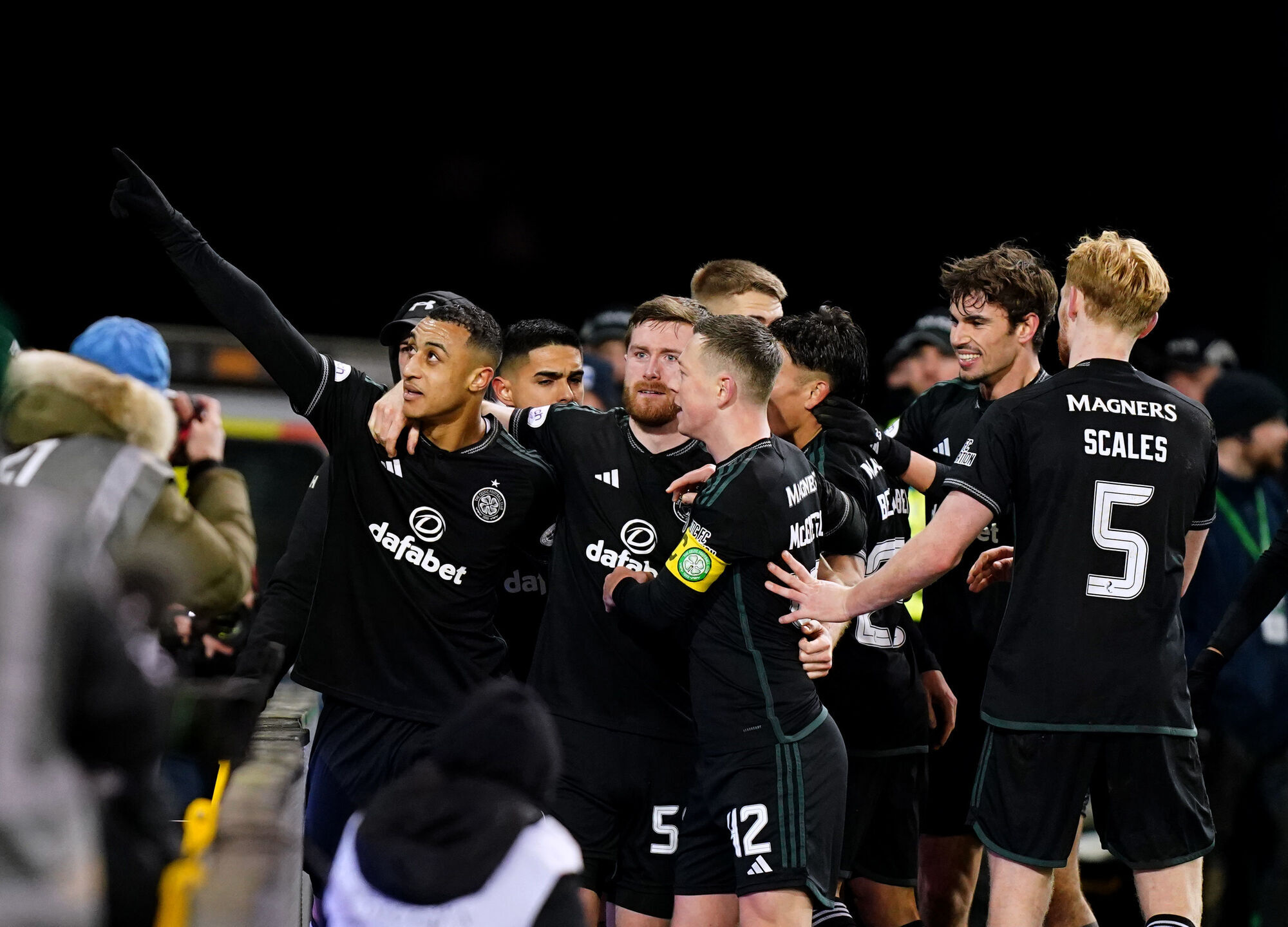 New Bhoy Idah fires double from the spot as Celtic squeeze past Hibs 