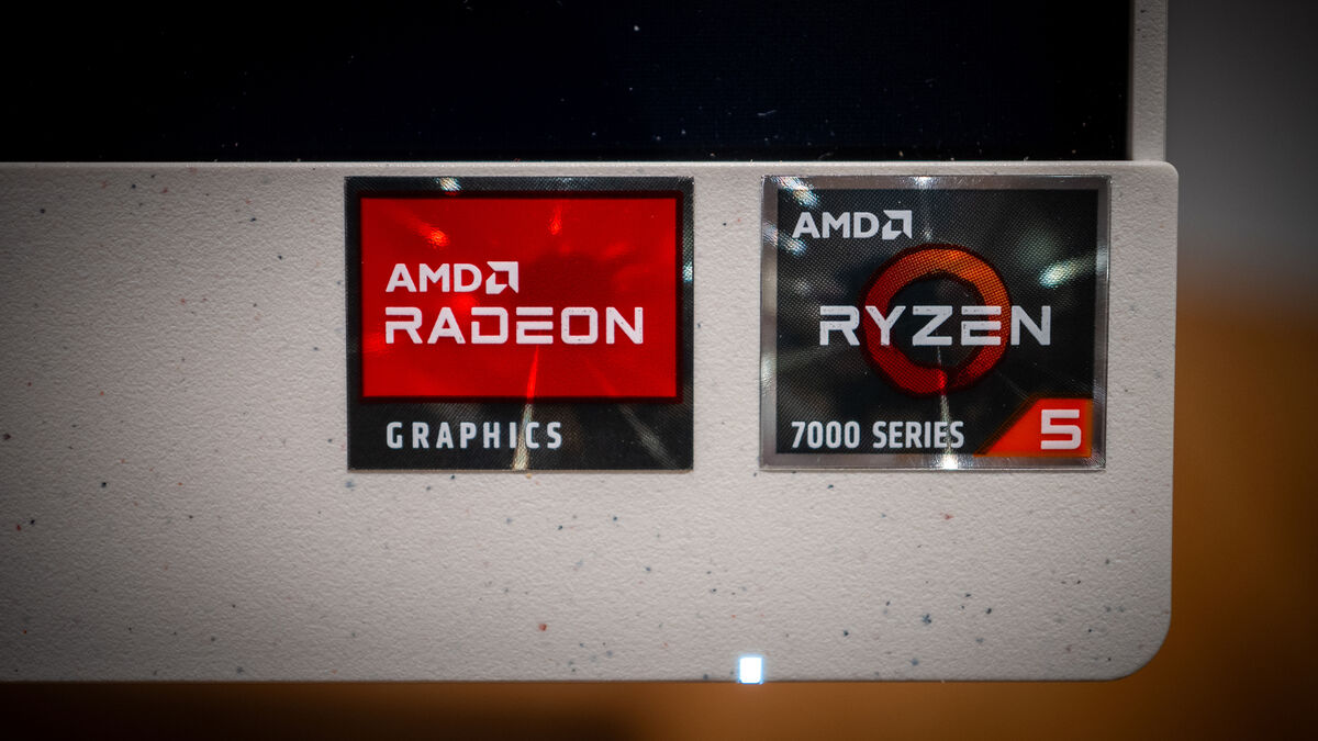 The all-in-one features a Ryzen 5 and AMD Graphics. Picture: Noel Campion. The all-in-one features a Ryzen 5 and AMD Graphics. Picture: Noel Campion.