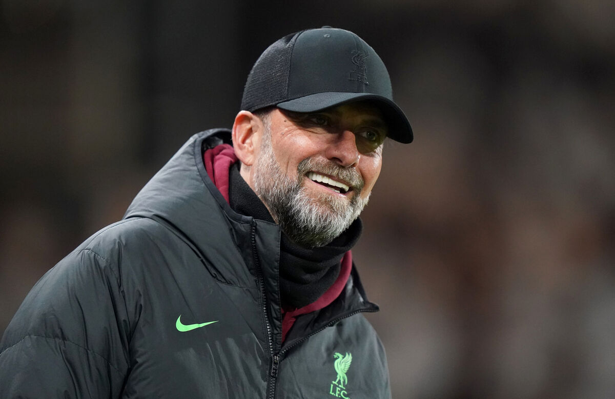 Liverpool manager Jurgen Klopp before the Carabao Cup semi-final second leg match at Craven Cottage, London.