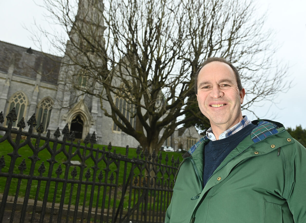 Peter Dowdall at the Trinty Presbyterian church, near MacCurtain Street. Picture: Eddie O'Hare