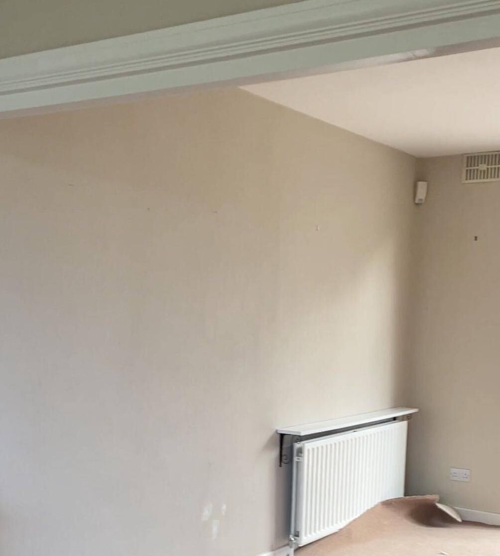 Before: Sinead's dining room. Before: Sinead's dining room.