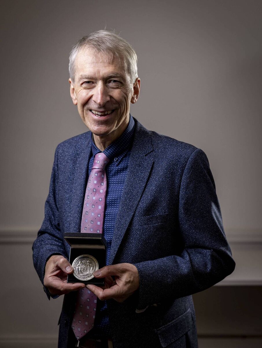 Architect Rupert Maddock of Waterford City and County Council was awarded the RIAI Gandon Medal for lifetime achievement in Architecture. Picture: Conor Healy/Picture It Photography 