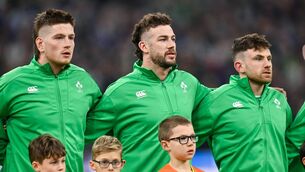 <p>LONG GAME: Hugo Keenan and Joe McCarthy are late bloomers and showing the way that it can pay to play the long game. Pic: Ramsey Cardy/Sportsfile</p>