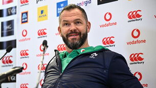 <p>MASSIVE PRIVILEGE: Ireland Head Coach Andy Farrell said it was a massive privilage to give Caelan Doris captaincy for the first time. Pic: Harry Murphy/Sportsfile</p>