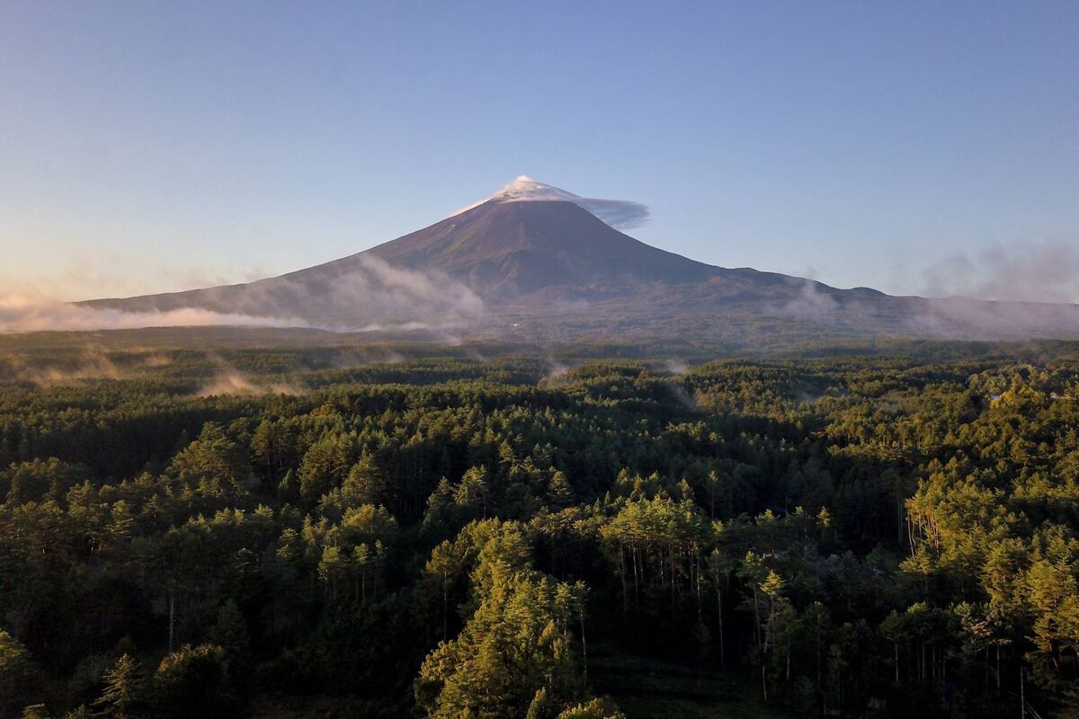View from Glamping Villa Hanz. Pic: Nicola Brady