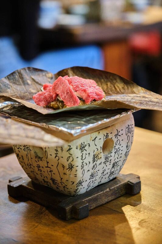 Hoba Miso with Hida Beef at Takayama, Japan Hoba Miso with Hida Beef at Takayama, Japan
