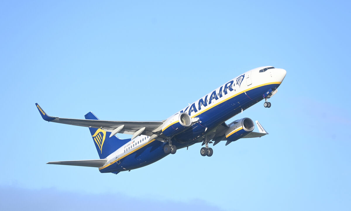A Boeing 737-8AS departs Cork Airport last December. Picture: Larry Cummins 