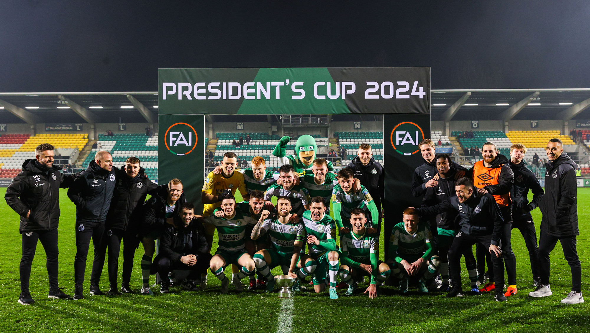 Shamrock Rovers see off St Pat's to win President's Cup