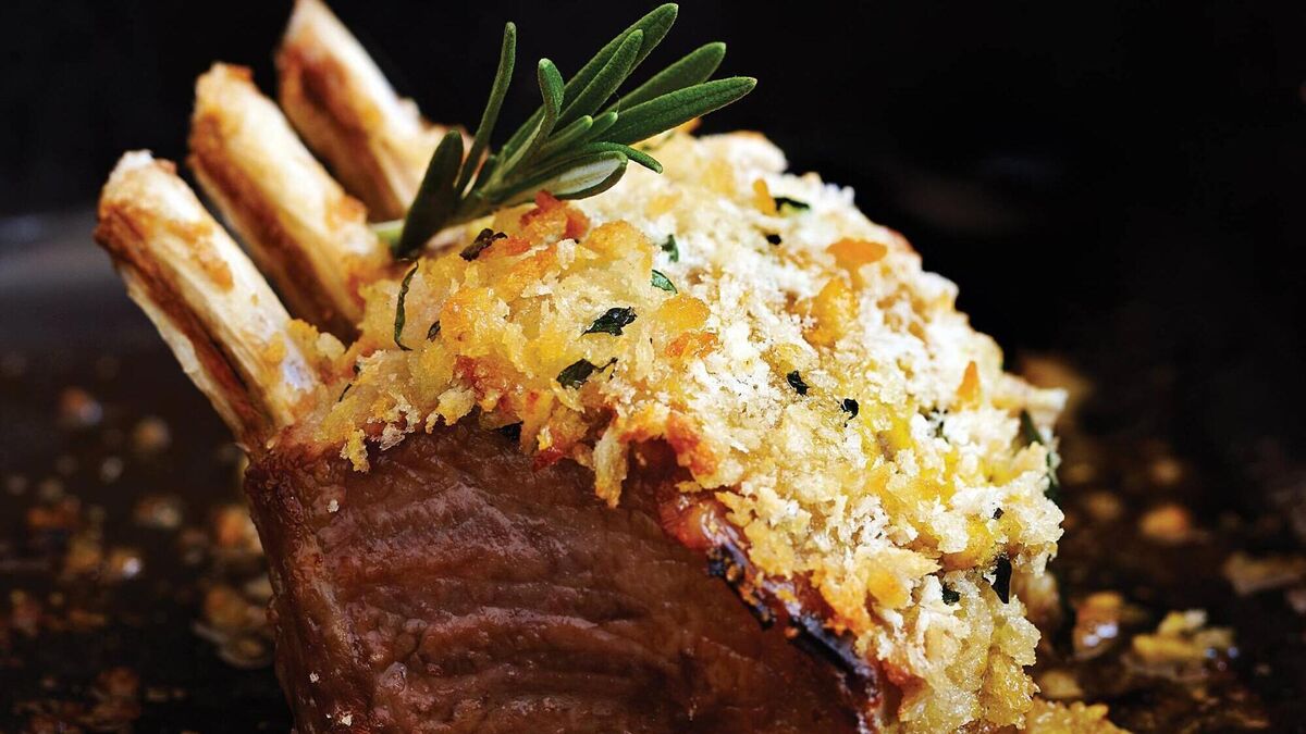 Kevin Dundon's Roasted Rack of Lamb & Rösti Potatoes
