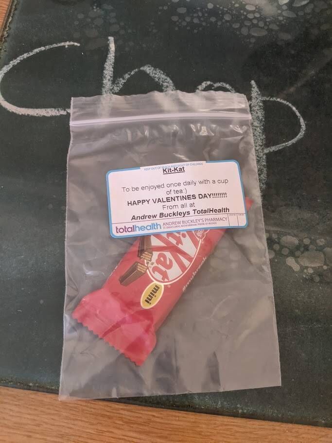 A KitKat from the pharmacy did Séamas O'Reilly's heart the world of good A KitKat from the pharmacy did Séamas O'Reilly's heart the world of good