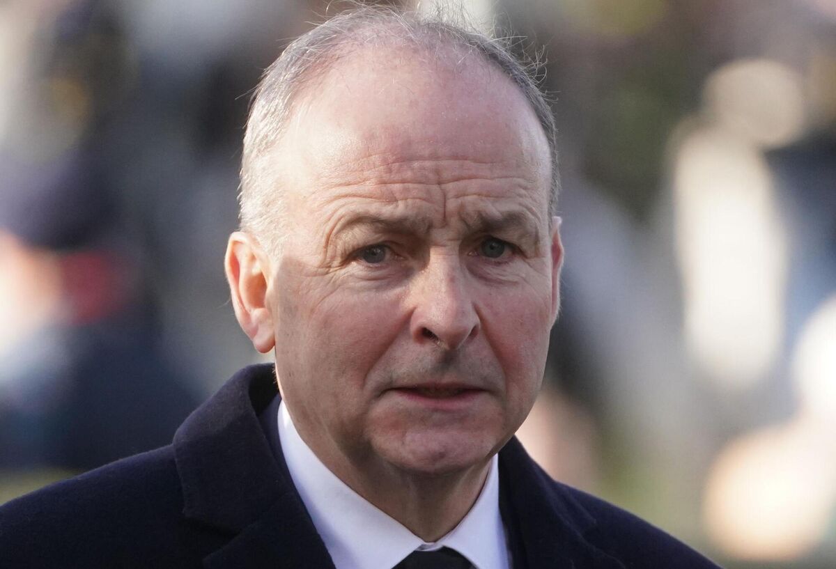 Foreign Affairs Minister Micheál Martin: 'To bomb and to mount a military operation in such a confined area with so many people is absolutely inhumane and unacceptable.' Picture: Brian Lawless/PA Wire