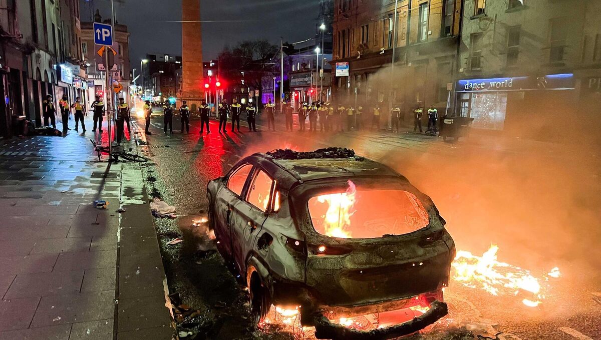 After November's riots in Dublin, it is not far-fetched to imagine a Trump presidency radicalising the mood to produce a more menacing populist landscape. File photo: Sam Boal / © RollingNews.ie