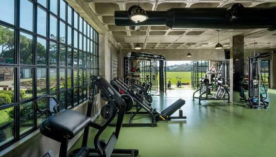 The gym at The Campus