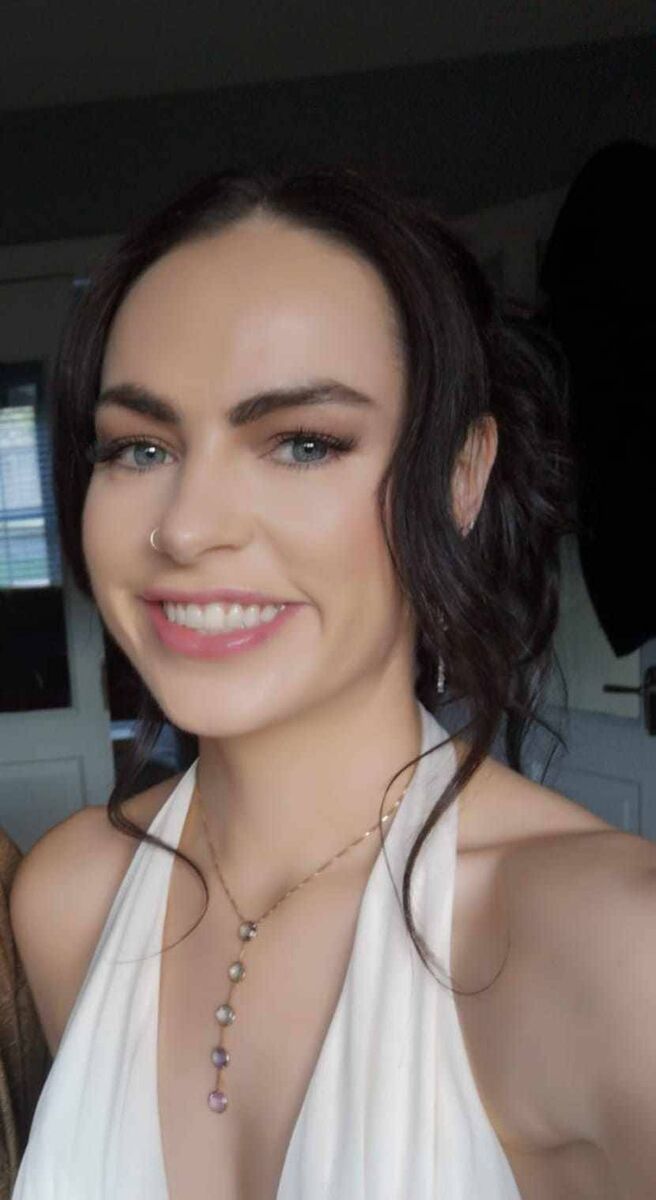 Róisín Stakelum approximately one week before the M8 crash which she said was a "miracle" that she survived. 