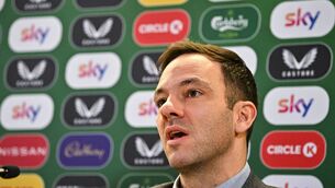 <p>FAI director of football Marc Canham </p>