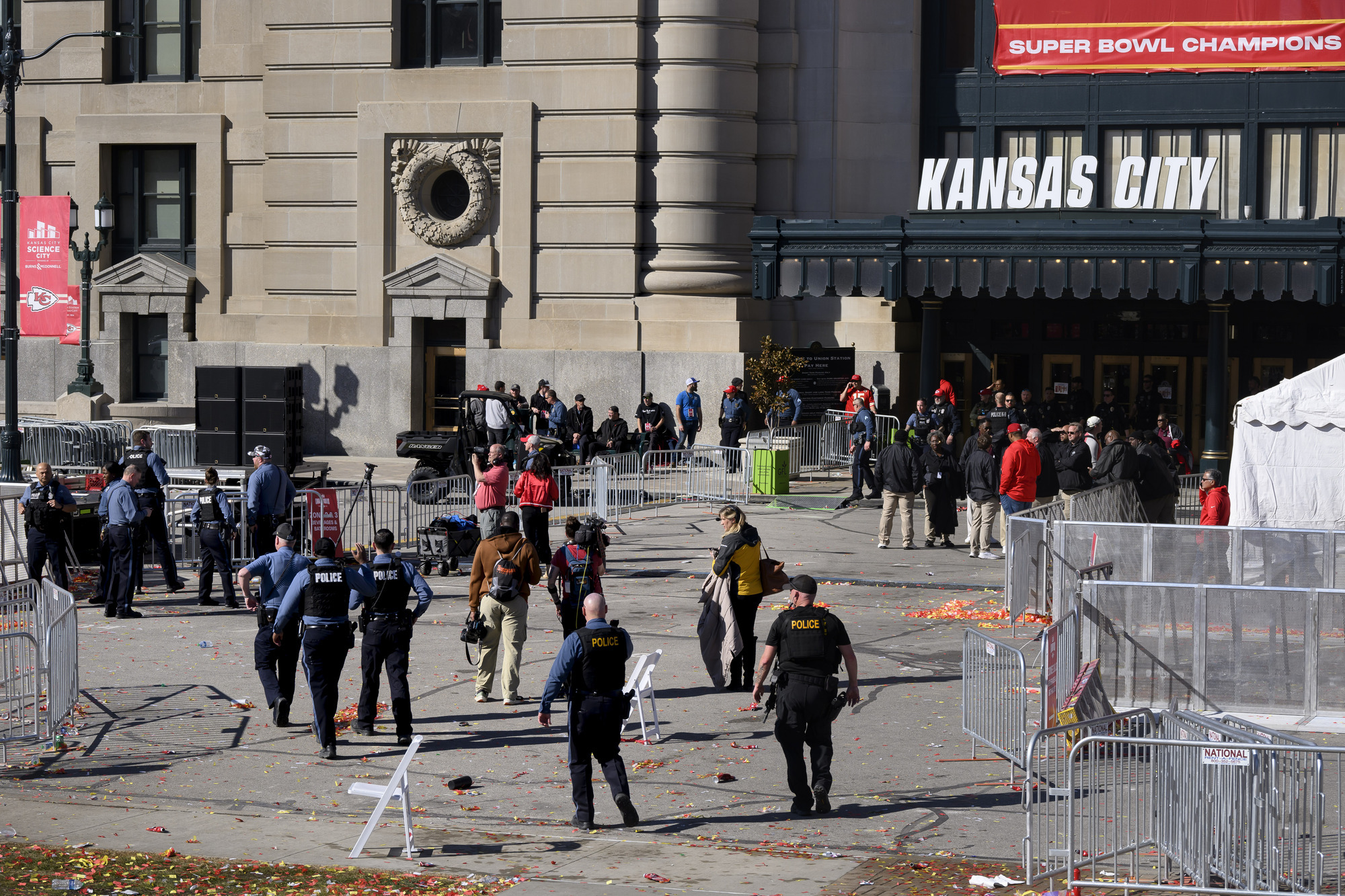 Gunfire at Super Bowl parade kills one and wounds nearly two dozen, including children