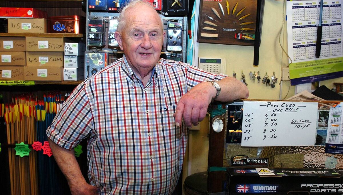 John O'Connell of TW Murray and Co, has been in the business since 1958. Picture: Larry Cummins 