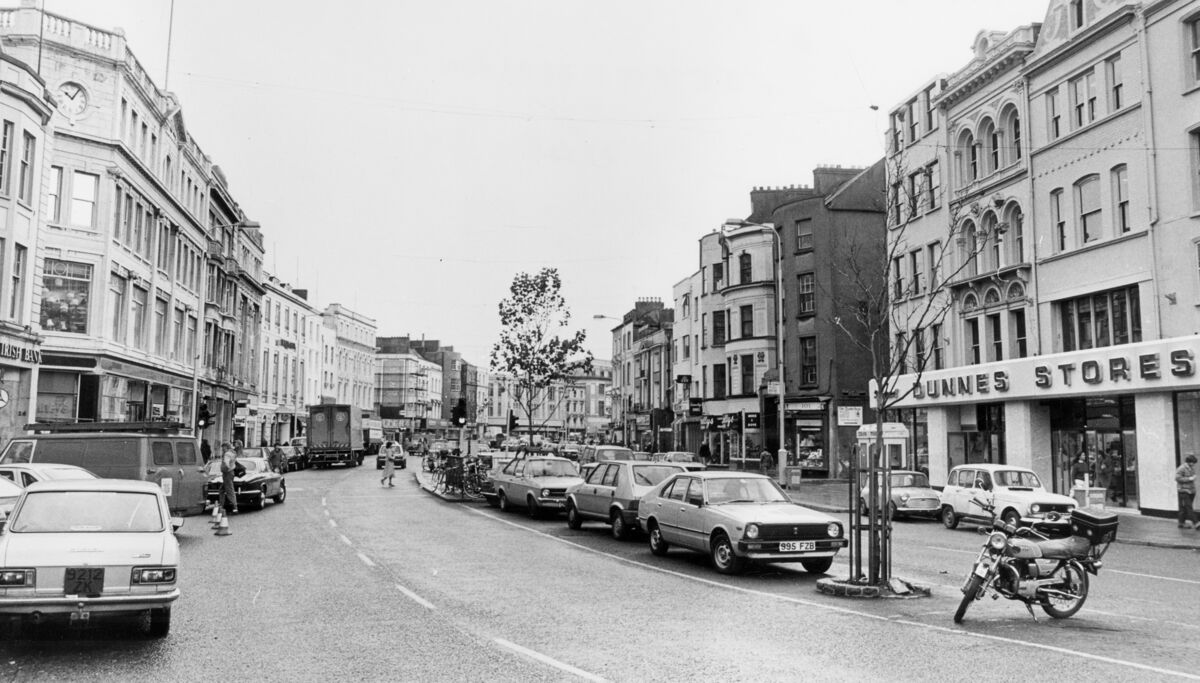 A view of Patrick St in 1984, John says the city centre is certainly quieter than it was.