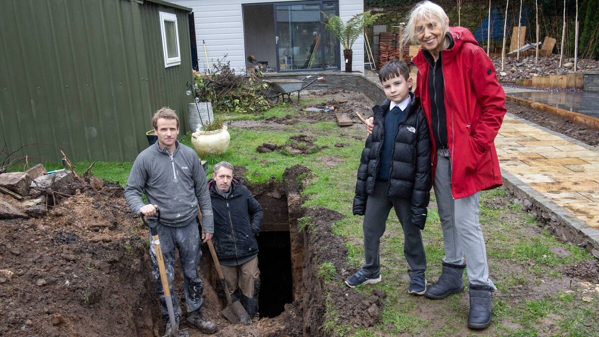 Blast from the past: Cork gardeners unearth wartime bomb shelter outside city home - Vimarsana News