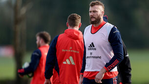 <p>WELCOME RETURN: Munster will be hoping the returns of RG Snyman and Mike Haley and an injection of experience can finally deliver a URC away win when they go to Scarlets. Pic: ©INPHO/Ben Brady</p>
