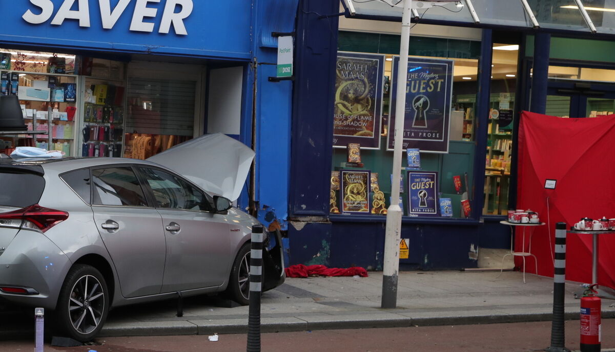 A scene from the incident in Waterford.