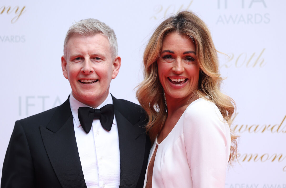 Patrick Kielty and Cat Deeley